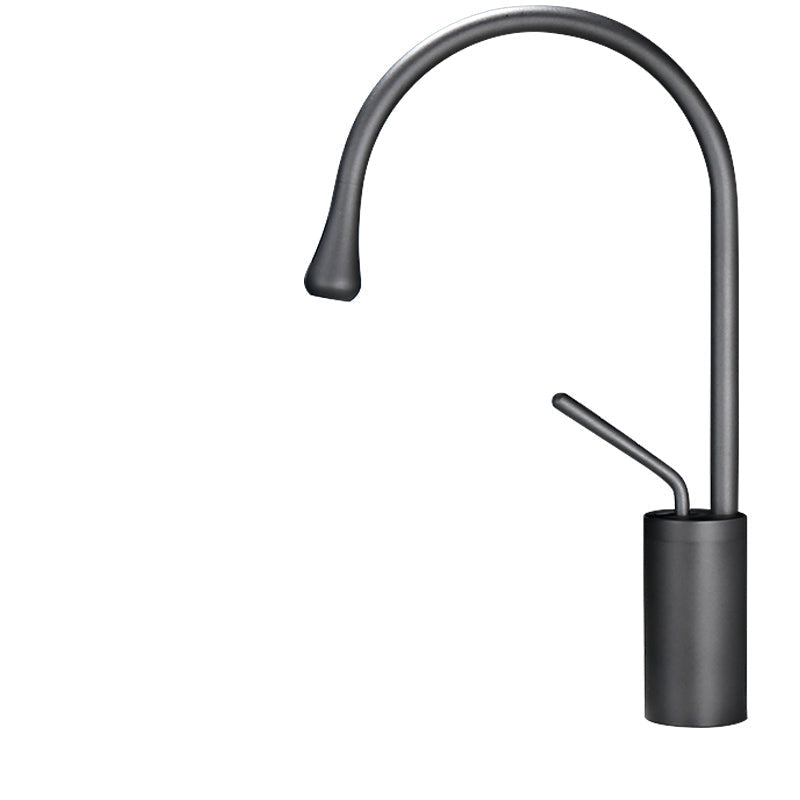 Wall-mounted metal bathtub faucet bathtub filler single lever shower faucet