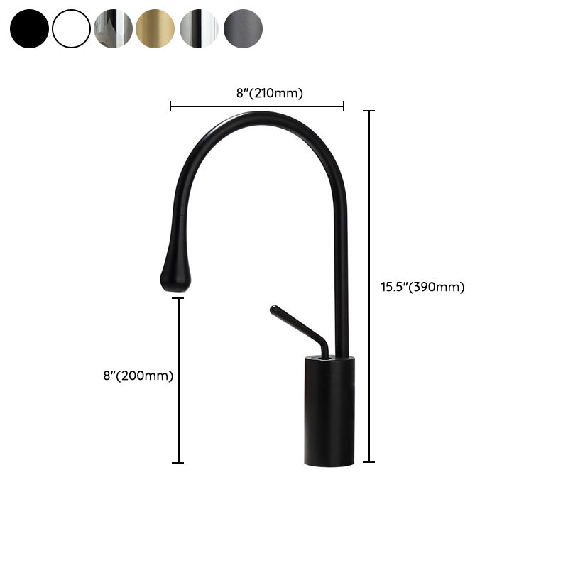 Wall-mounted metal bathtub faucet bathtub filler single lever shower faucet