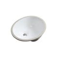 Modern Oval Washstand Ceramic Table Installation Sink Bathroom