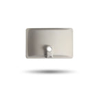 Modern Oval Washstand Ceramic Table Installation Sink Bathroom