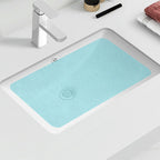 Modern Oval Washstand Ceramic Table Installation Sink Bathroom