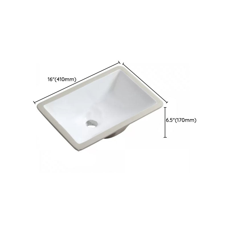Modern Oval Washstand Ceramic Table Installation Sink Bathroom
