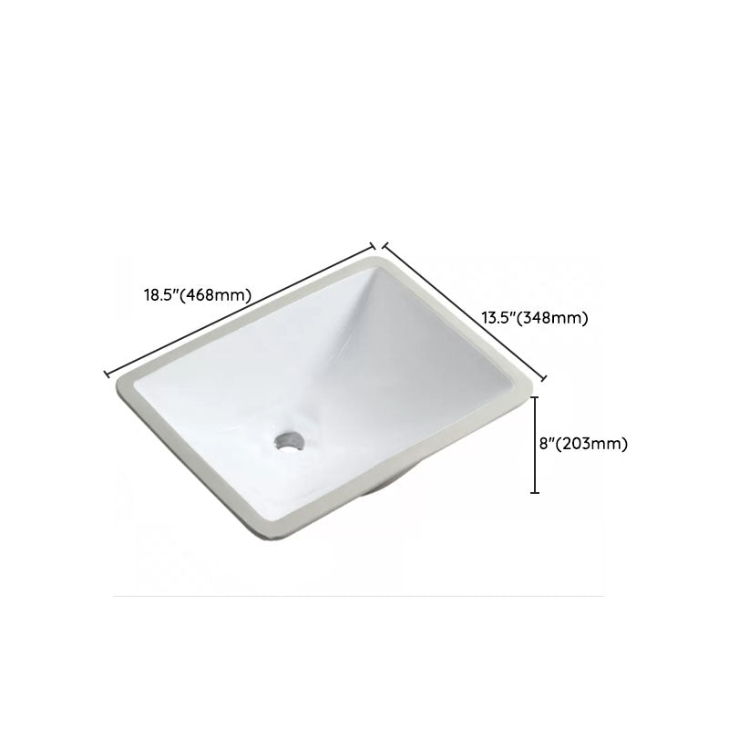 Modern Oval Washstand Ceramic Table Installation Sink Bathroom