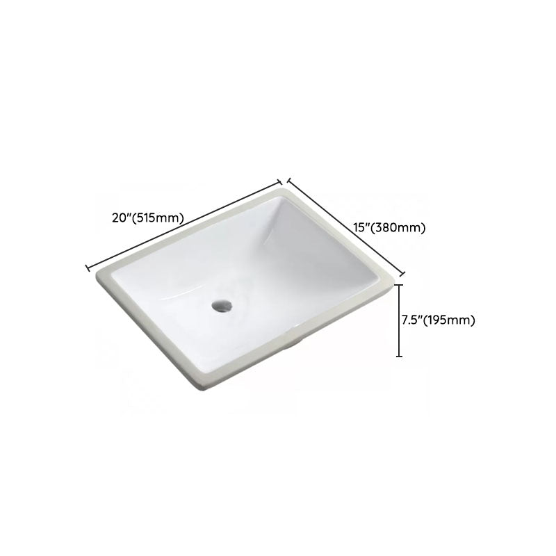 Modern Oval Washstand Ceramic Table Installation Sink Bathroom