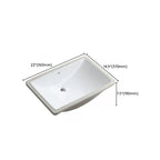 Modern Oval Washstand Ceramic Table Installation Sink Bathroom
