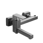 Modern Bathtub Faucet Copper with Handheld Shower Wall-Mounted Bathtub Filler