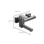 Modern Bathtub Faucet Copper with Handheld Shower Wall-Mounted Bathtub Filler