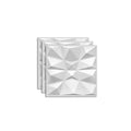 Modern Zinc Back Wall Panel Smooth Upholstered Wall Ceiling in Black and White