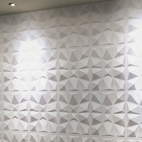 Modern Tin Back Wall Panel Smooth Upholstered Wall Ceiling in Black and White