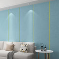 Modern solid color splash guard panels for peeling off and attaching waterproof wall cladding
