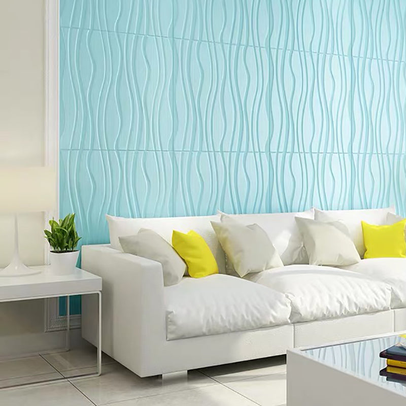 Back Wall Panels 3D Embossing Peel and Stick Wall Covering for the Living Room