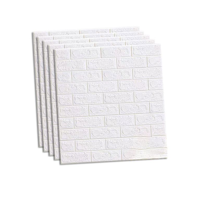 Back Wall Panels 3D Embossing Peel and Stick Wall Covering for the Living Room