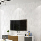 Back Wall Panels 3D Embossing Peel and Stick Wall Covering for the Living Room