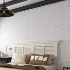 Back Wall Panels 3D Embossing Peel and Stick Wall Covering for the Living Room