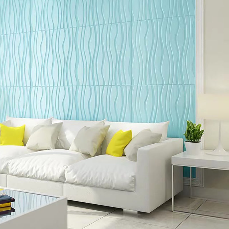 Back Wall Panels 3D Embossing Peel and Stick Wall Covering for the Living Room