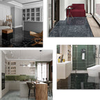 Waterproof Wallpaper PVC Single Tiles Wallpaper with Square Shape