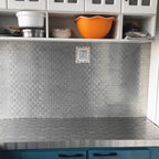 Square Peel & Stick Mosaic Tile Waterproof Mosaic Tiles Wallpaper