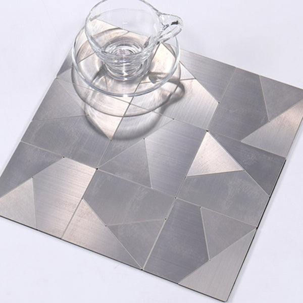 Square Peel & Stick Mosaic Tile Waterproof Mosaic Tiles Wallpaper