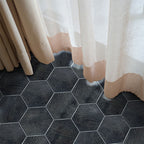 Peel & Stick Vinyl Flooring Dark Matte Vinyl Floors with Stone Look