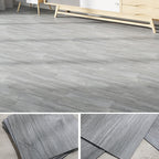 Modern Peel and Stick Tiles PVC Wood Look Stain Resistant Vinyl Plank
