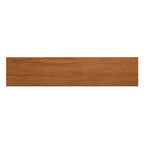 Modern Peel & Stick Mosaic Tiles Plastic Wood Look Fading Resistant Vinyl Plank