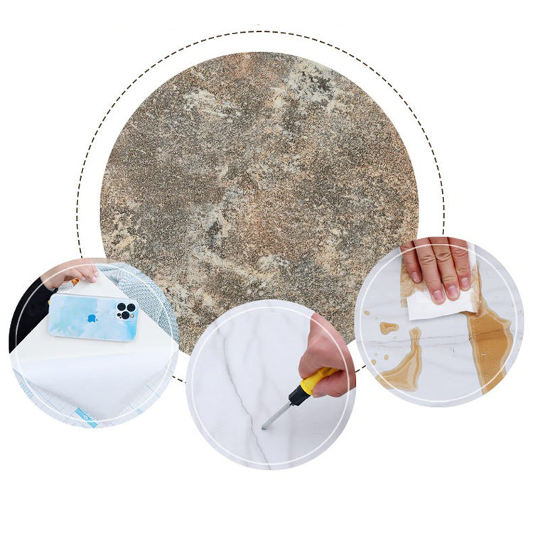 Modern Vinyl Tiles PVC for Peeling and Applying Marble Look Scratch Resistant Floors