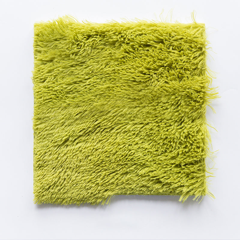 Basic carpet tiles solid color long pile square bedroom carpet tiles