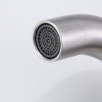 Deck Mounted Copper Bathtub Faucet Low Arc Central Bathtub Filler Trim
