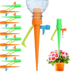 Automatic watering spike for plants – With bottle adapter