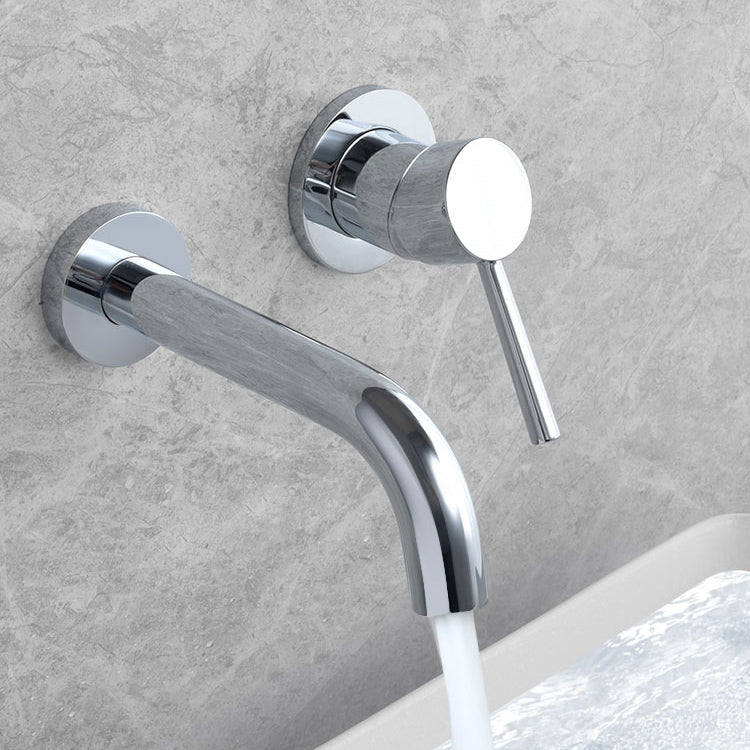 Wall-mounted Bronze Bathtub Filler Double Handles Bathtub Spout Bathtub Faucet Trim