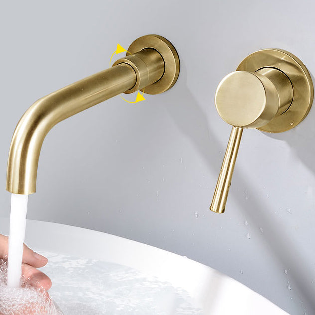 Wall-mounted Bronze Bathtub Filler Double Handles Bathtub Spout Bathtub Faucet Trim