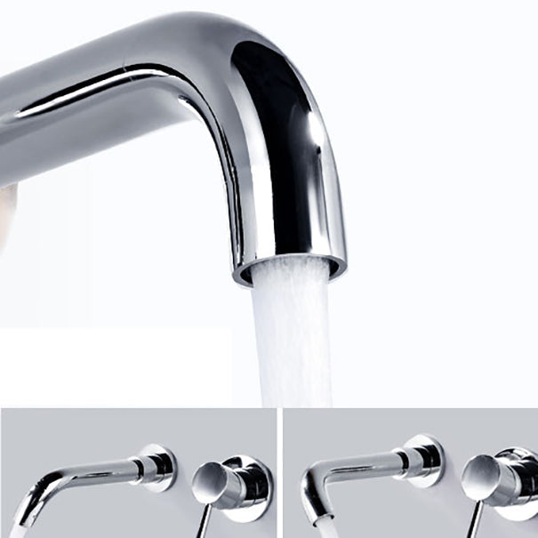 Wall-mounted Bronze Bathtub Filler Double Handles Bathtub Spout Bathtub Faucet Trim