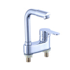 Deck Mounted Center Freestanding Bathtub Filler Single Handle Freestanding Faucet