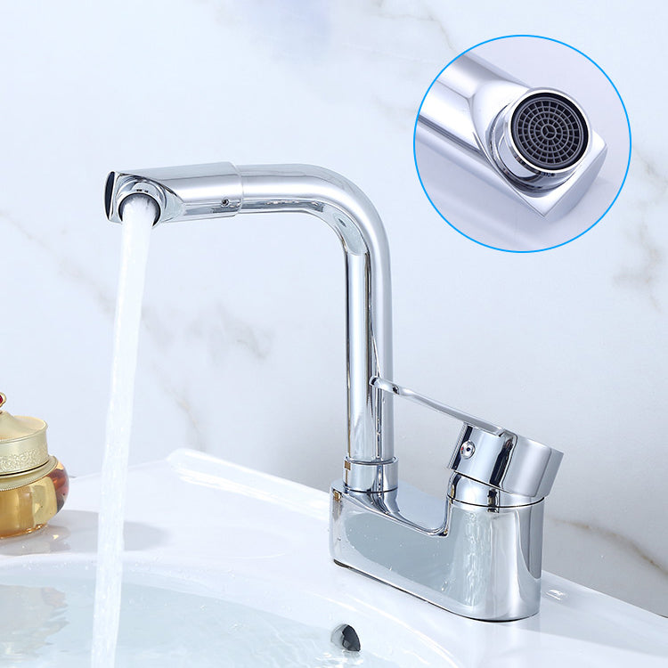 Deck Mounted Center Freestanding Bathtub Filler Single Handle Freestanding Faucet