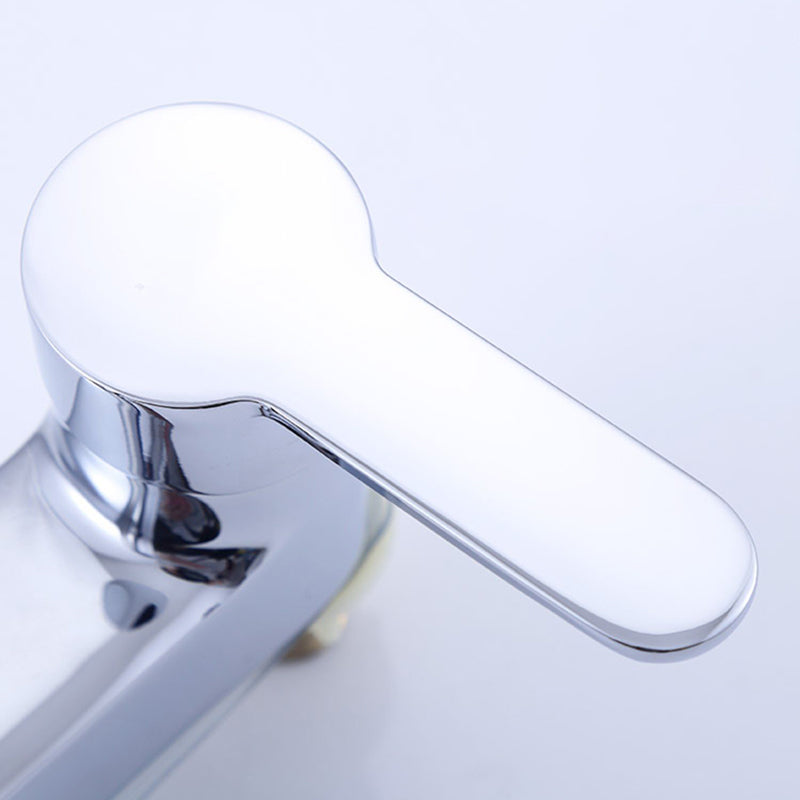 Deck Mounted Center Freestanding Bathtub Filler Single Handle Freestanding Faucet