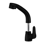 Vessel Sink Bathroom Faucet with Swiveling Spout Single Lever Faucet with Pull-Out Spray