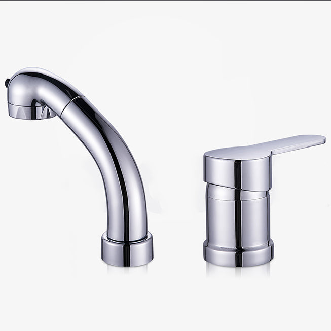 Vessel washbasin mixer High arch three-way faucet 2-hole fittings