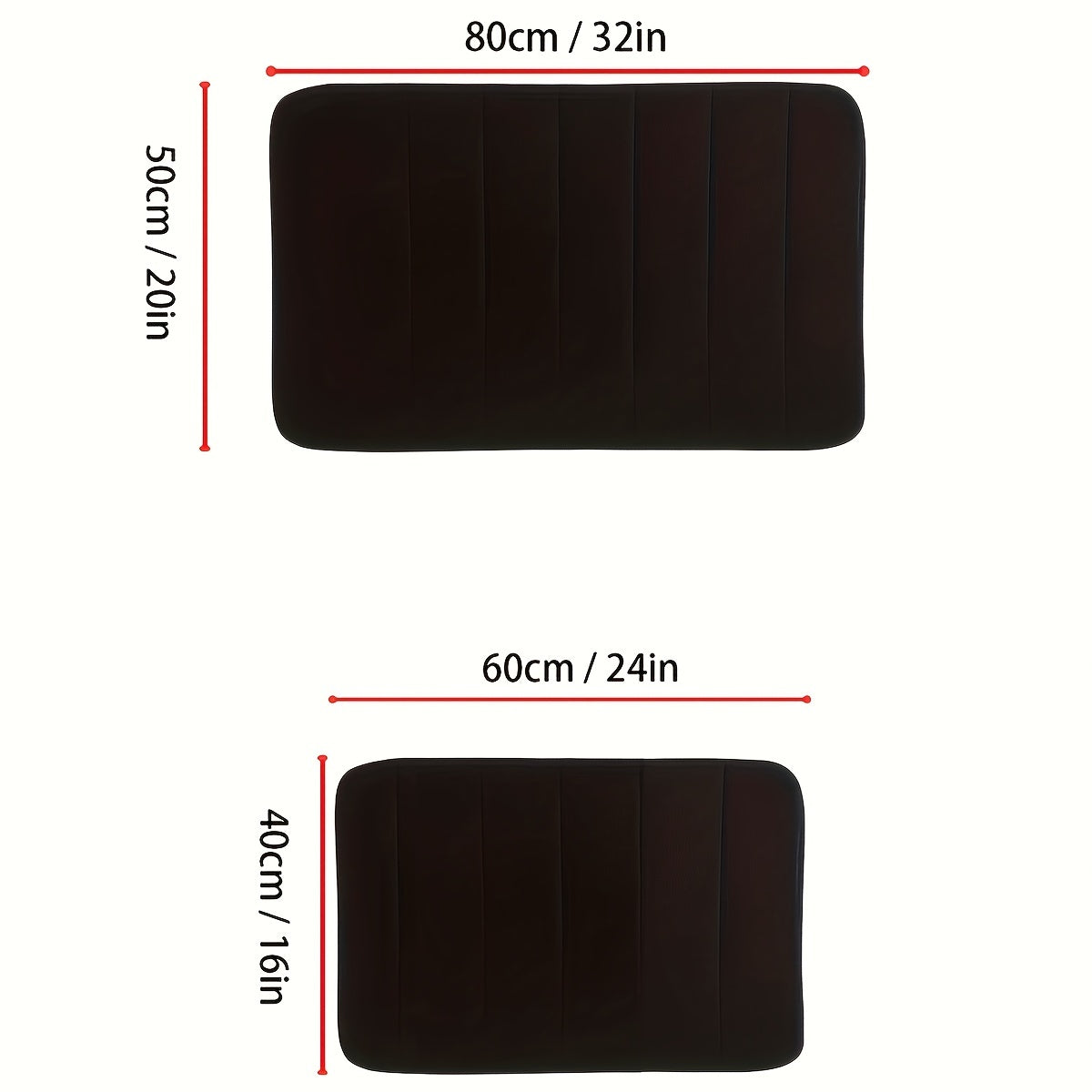 Livia | Non-slip bath mat for bathroom comfort
