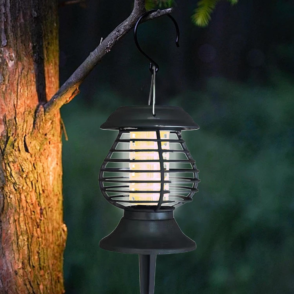 Solar Insect Defense Lamp with LED Light – Effective Mosquito Control for the Garden