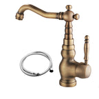 Deck Mounted Copper Roman Tub Faucet Double Handles Roman Tub Faucet Set