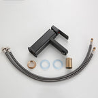 Basin mixer bathroom single lever low arch washbasin tap