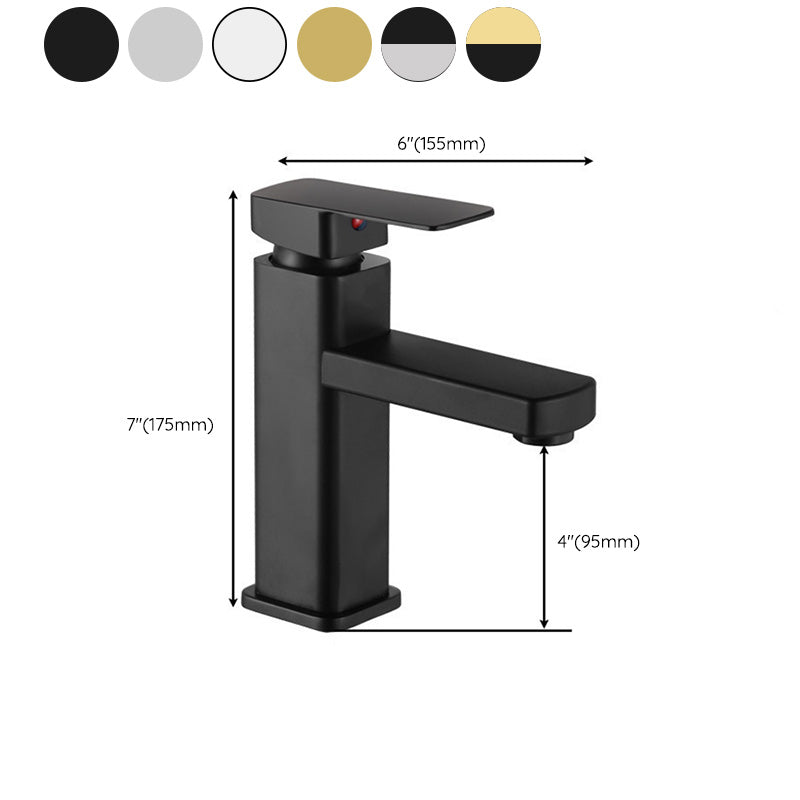 Basin mixer bathroom single lever low arch washbasin tap