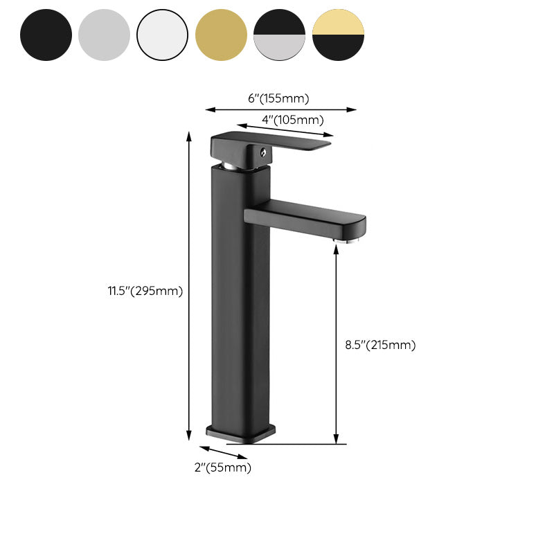 Basin mixer bathroom single lever low arch washbasin tap