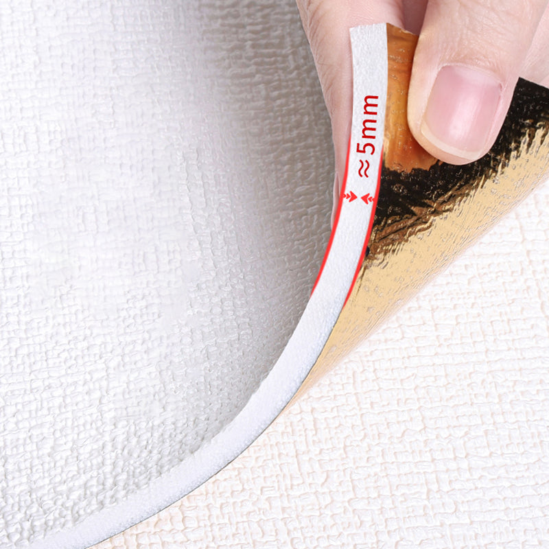 Modern 3D-embossed wall covering waterproof self-adhesive back panels for the living room