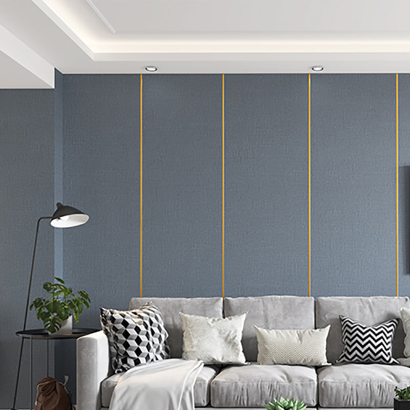 Classic simple wall covering for peeling off and attaching, stain-resistant for the living room