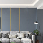 Classic simple wall covering for peeling off and attaching, stain-resistant for the living room