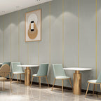 Classic simple wall covering for peeling off and attaching, stain-resistant for the living room