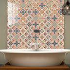 Square Peel & Stick Mosaic Tile PVC Waterproof Mosaic Tiles Wallpaper