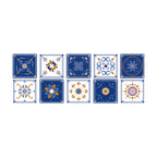 Square Peel & Stick Mosaic Tile PVC Waterproof Mosaic Tiles Wallpaper