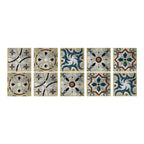 Square Peel & Stick Mosaic Tile PVC Waterproof Mosaic Tile Wallpaper